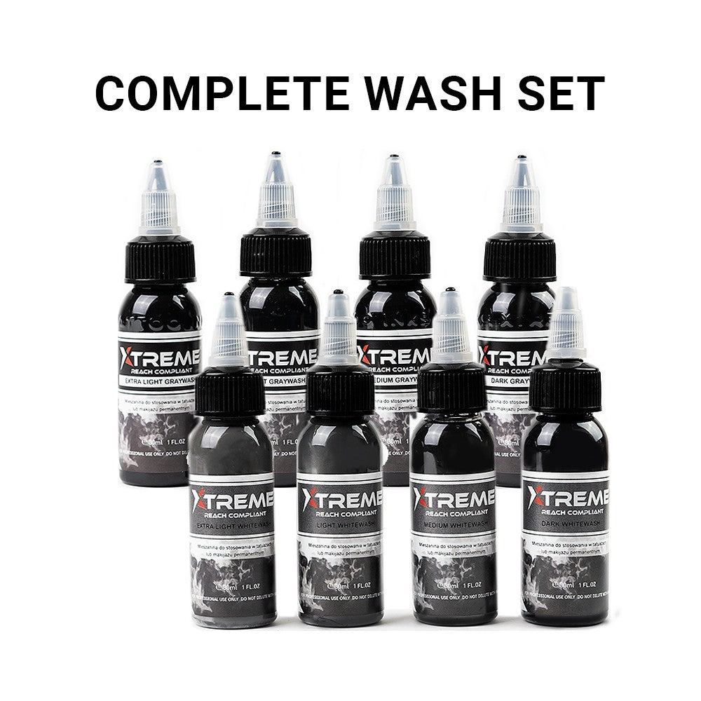 XTREME INK - SET GRAYWASH COMPLETO - 8X30 ML (CONFORME A REACH)
