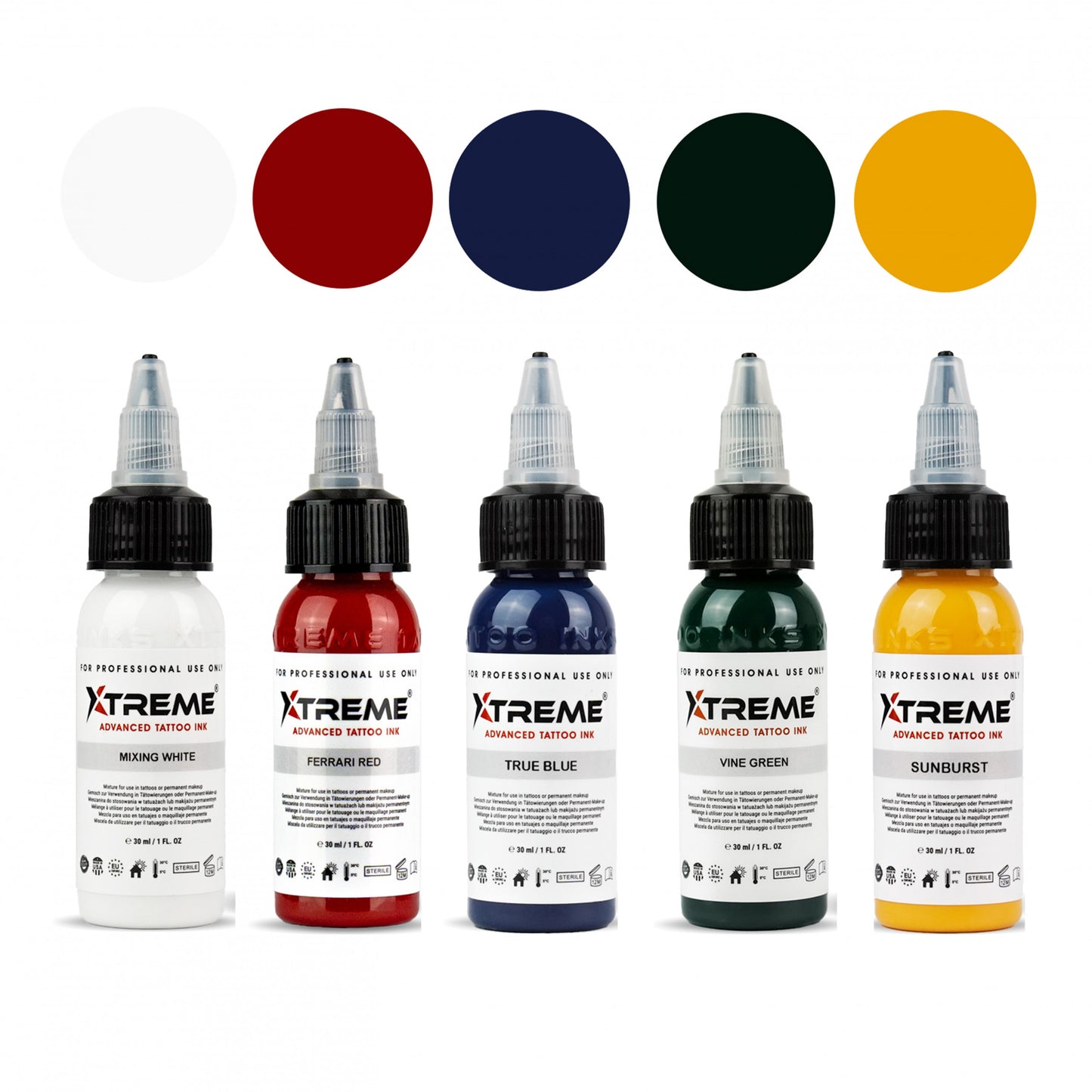 (SET) XTREME TATTOO INK