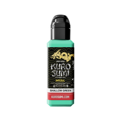 Kuro Sumi Imperial Tattoo Ink - Shallow Green 22ml
