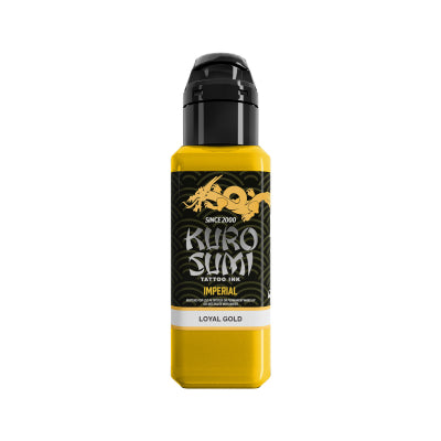 Kuro Sumi Imperial Tattoo Ink - Loyal Gold 22ml
