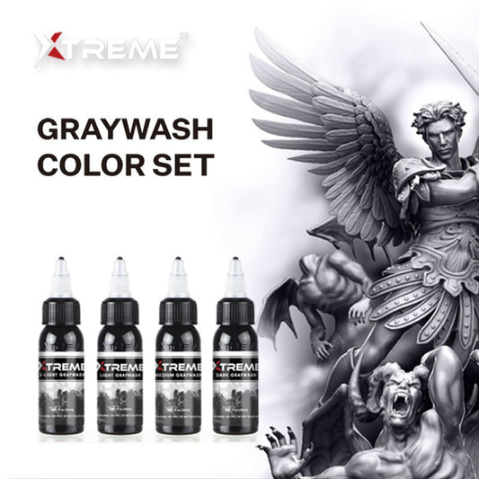 Xtreme Ink - Set Graywash - 4x300ml (conforme a Reach)