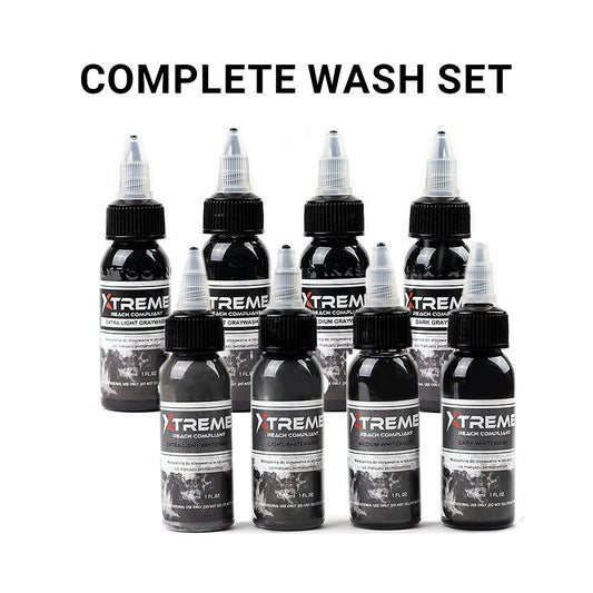 XTREME INK - SET GRAYWASH COMPLETO - 8X30 ML (CONFORME A REACH)