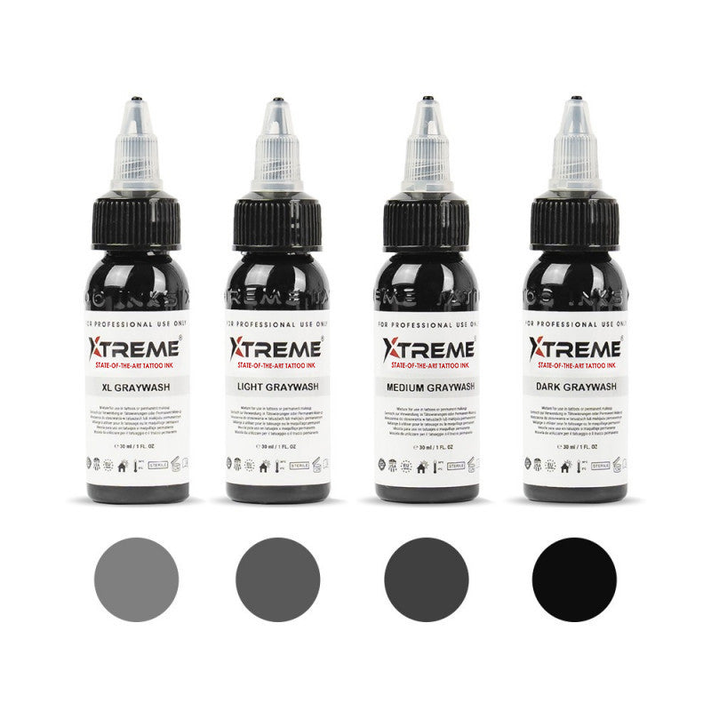 INCHIOSTRO XTREME - GREYWASH SET 4 X 30 ML (CONFORME A REACH)