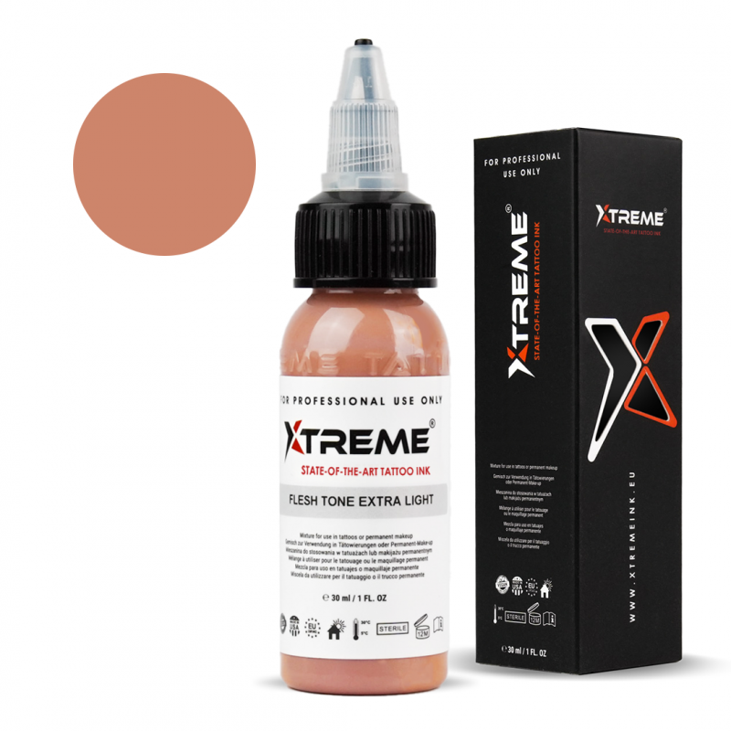 Xtreme Ink - Flesh Tone Set - 5x30ml (Reach Compliant)