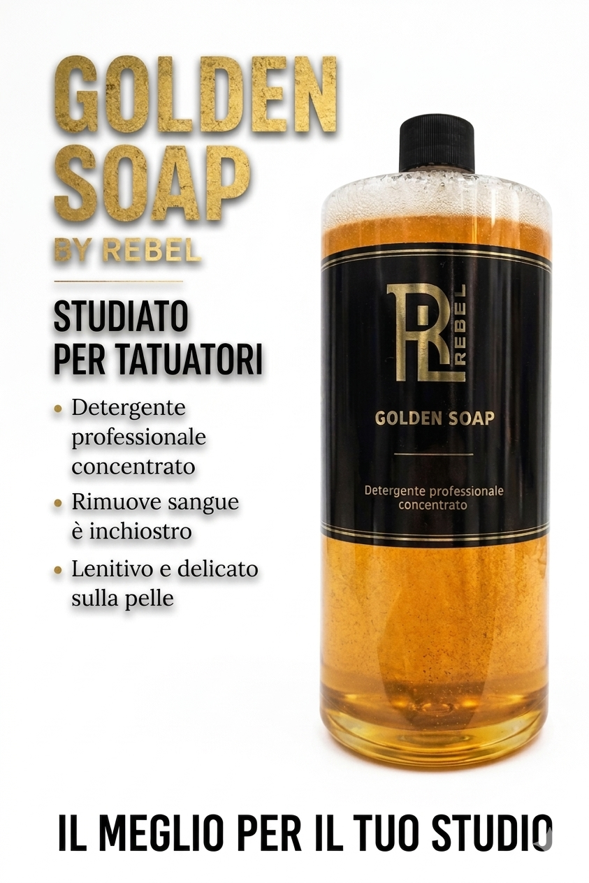 GOLDEN SOAP BY REBEL