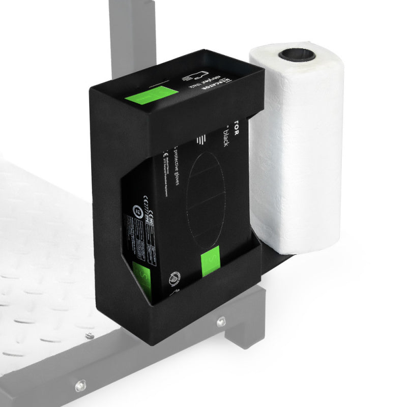 Dispenser rotolo e guanti