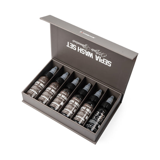 Xtreme Ink - Sepia Wash Set Marko Stamenkovic - 6x30ml (reach compliant)